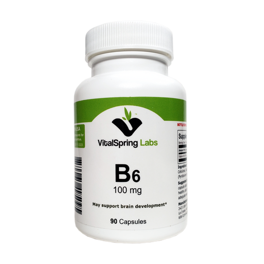 Vitamin B6 100mg Capsules