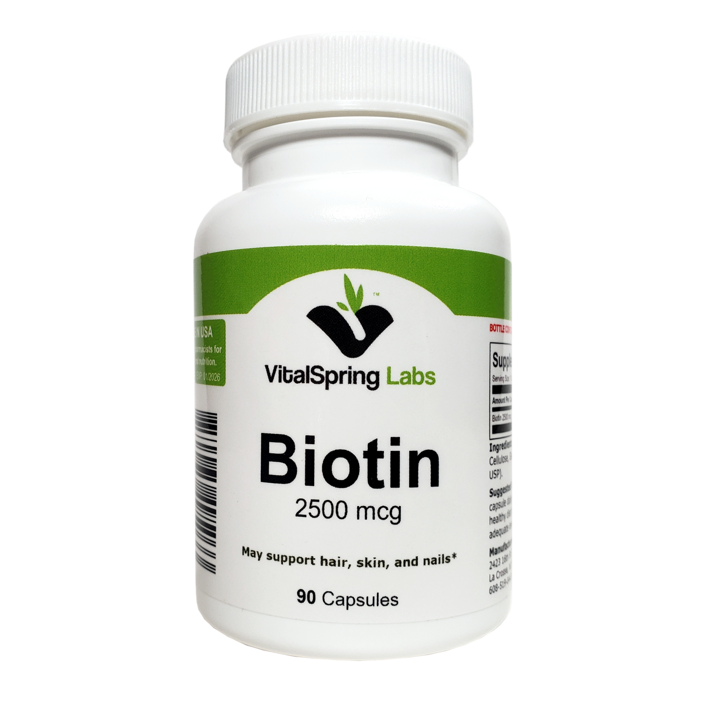 Biotin 2500mcg Capsules