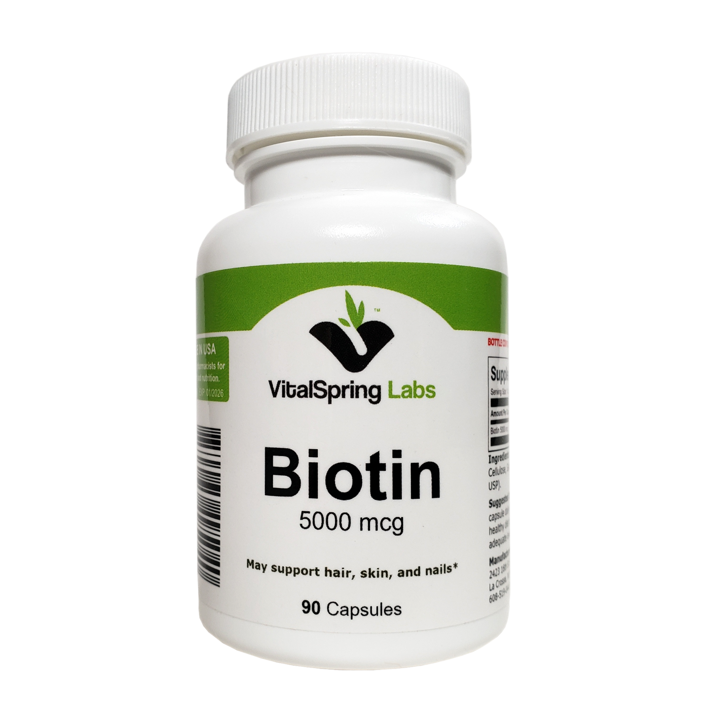 Biotin 5000mcg Capsules