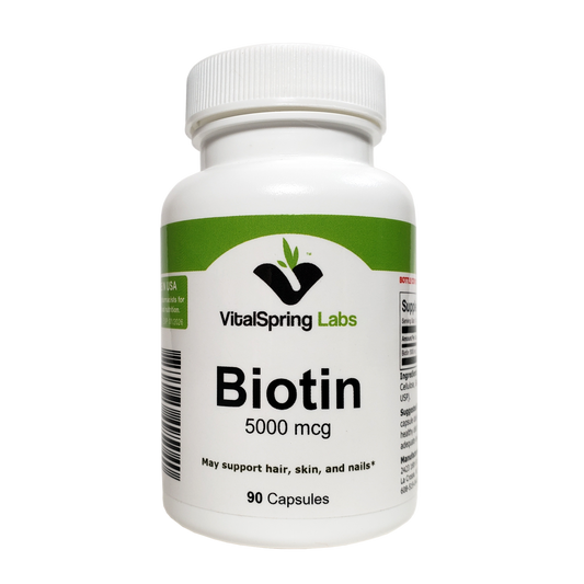 Biotin 5000mcg Capsules