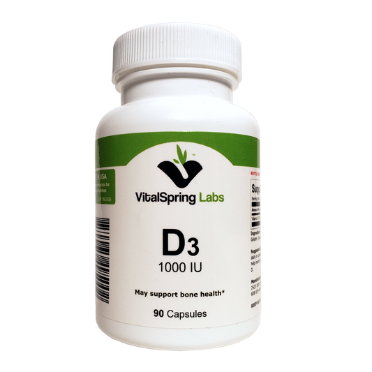 Vitamin D3 1000 IU Capsules